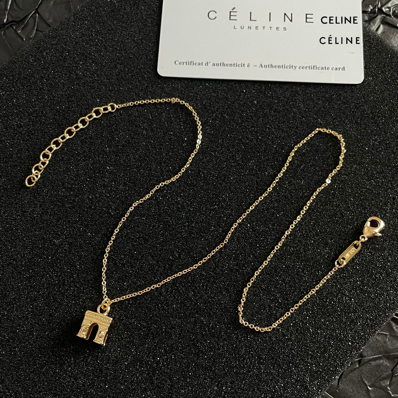 【CELINE】ネックレス、新しいネックレス万能シンプルファッションオーナメント 240729-BRAND OFF