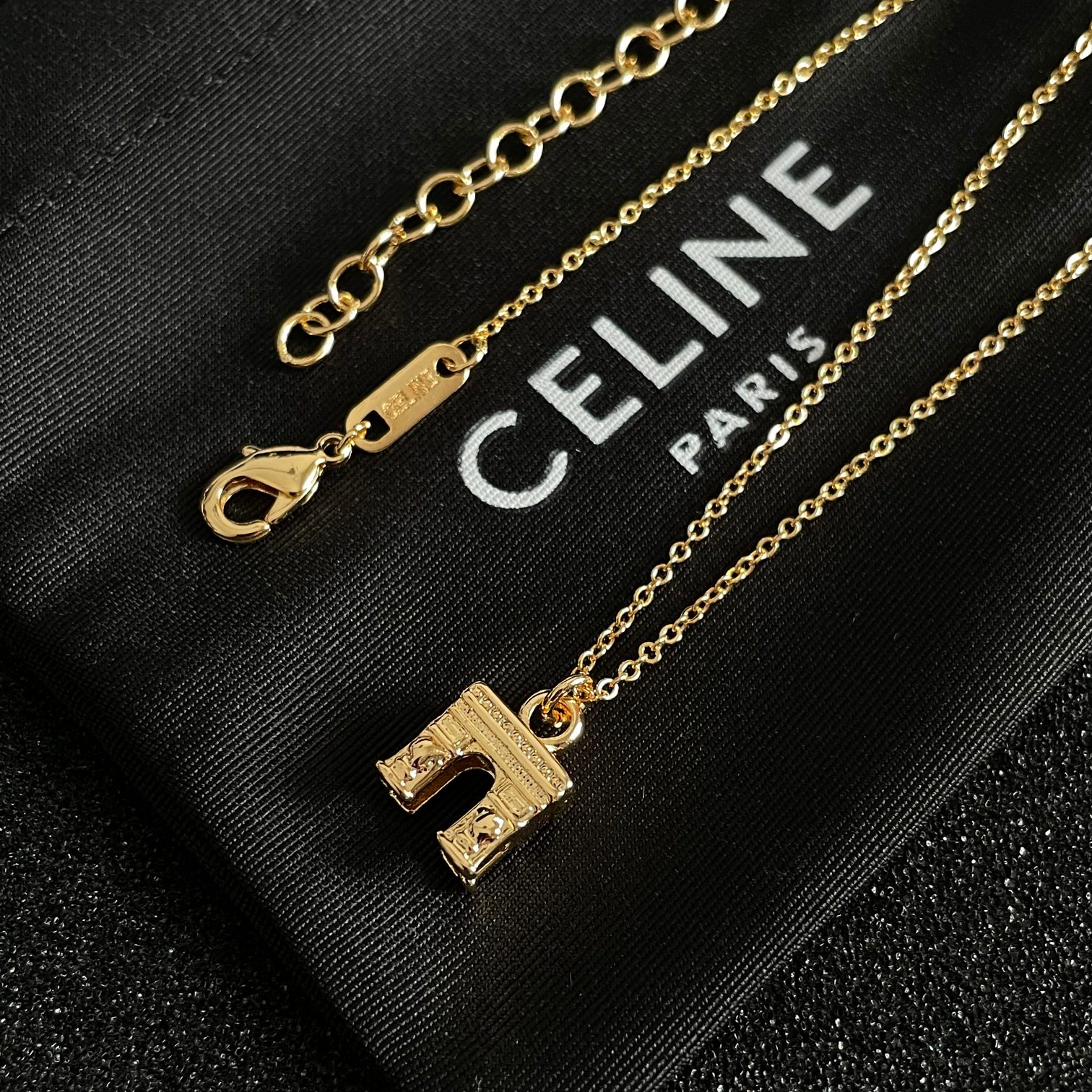【CELINE】ネックレス、新しいネックレス万能シンプルファッションオーナメント 240729-BRAND OFF