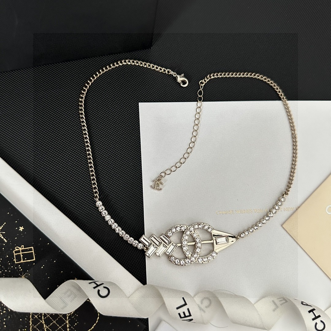 【CHANEL】ネックレス、新しいネックレス万能シンプルファッションオーナメント  240814-BRAND OFF