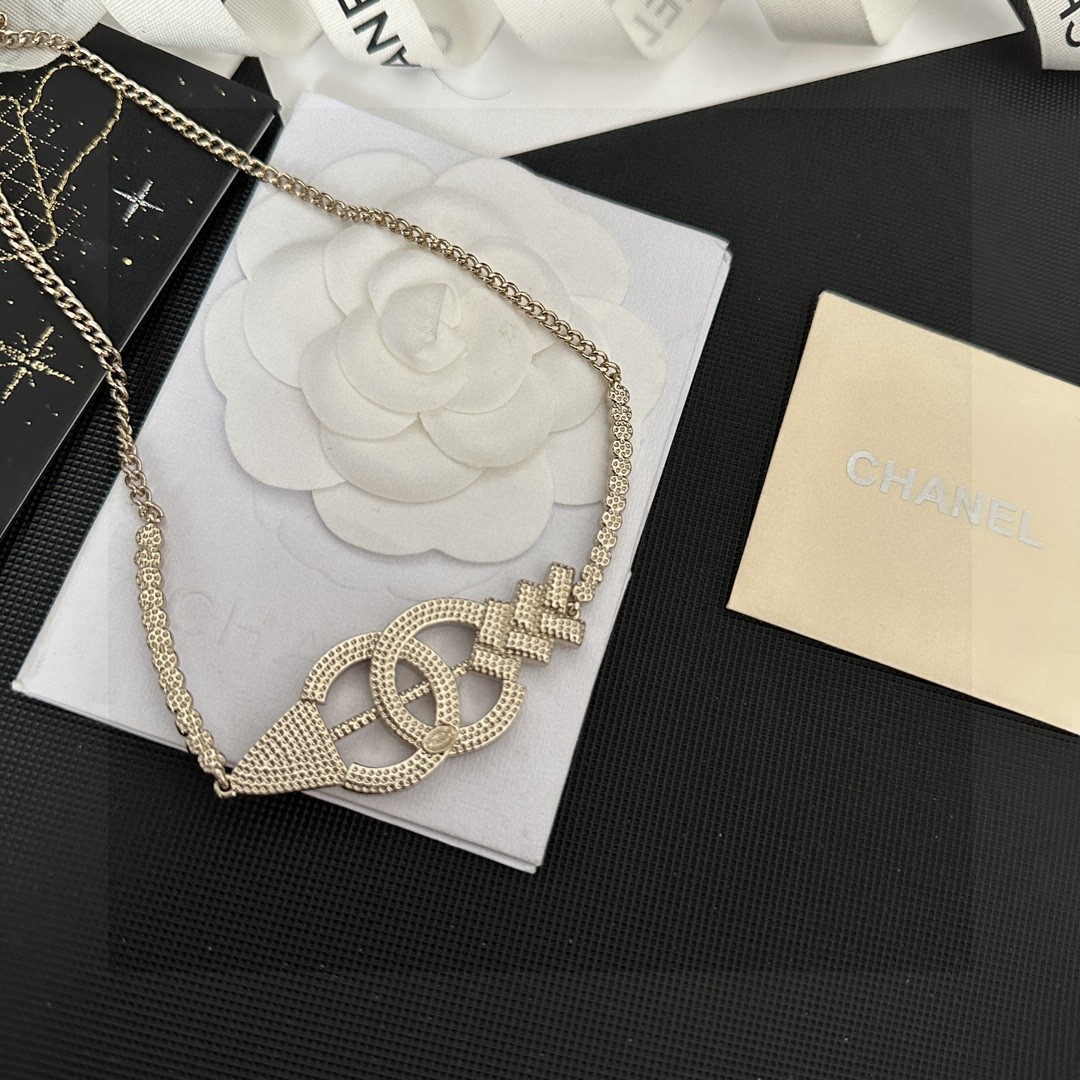 【CHANEL】ネックレス、新しいネックレス万能シンプルファッションオーナメント  240814-BRAND OFF