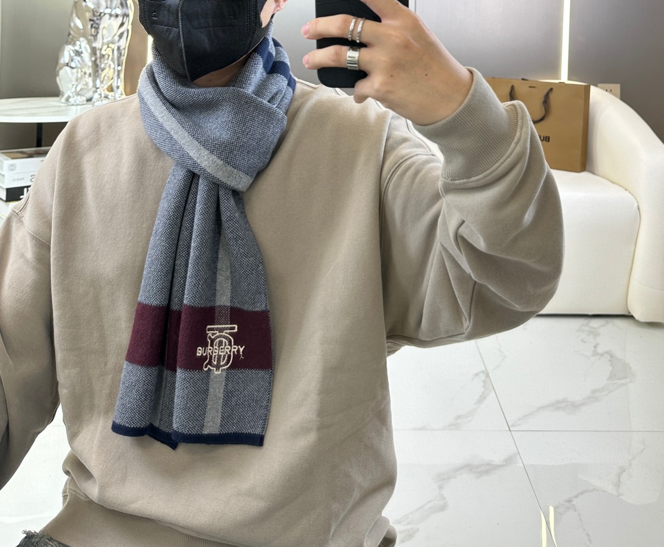【BURBERRY公式旗艦店】バーバリー スカーフ 限定発売 送料無料-BRAND OFF