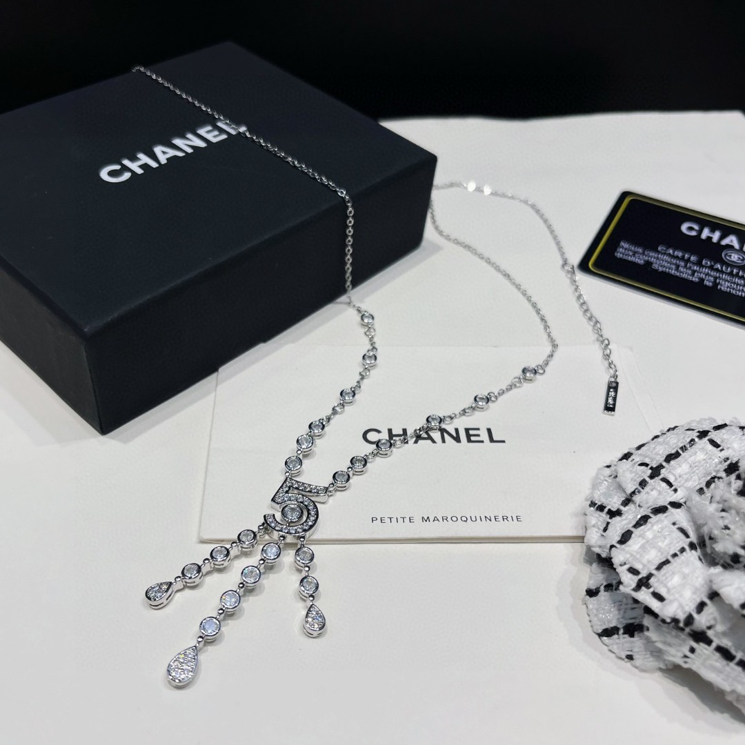 【CHANEL】ネックレス、新しいネックレス万能シンプルファッションオーナメント 241014-BRAND OFF