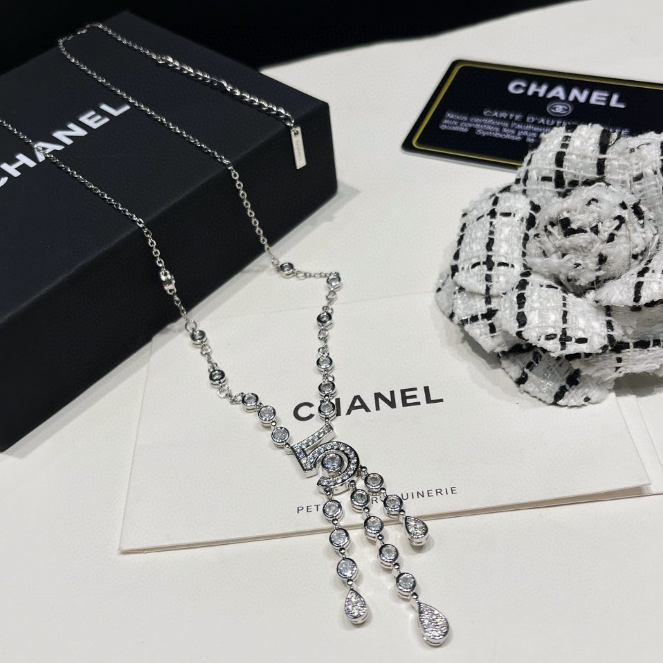 【CHANEL】ネックレス、新しいネックレス万能シンプルファッションオーナメント 241014-BRAND OFF