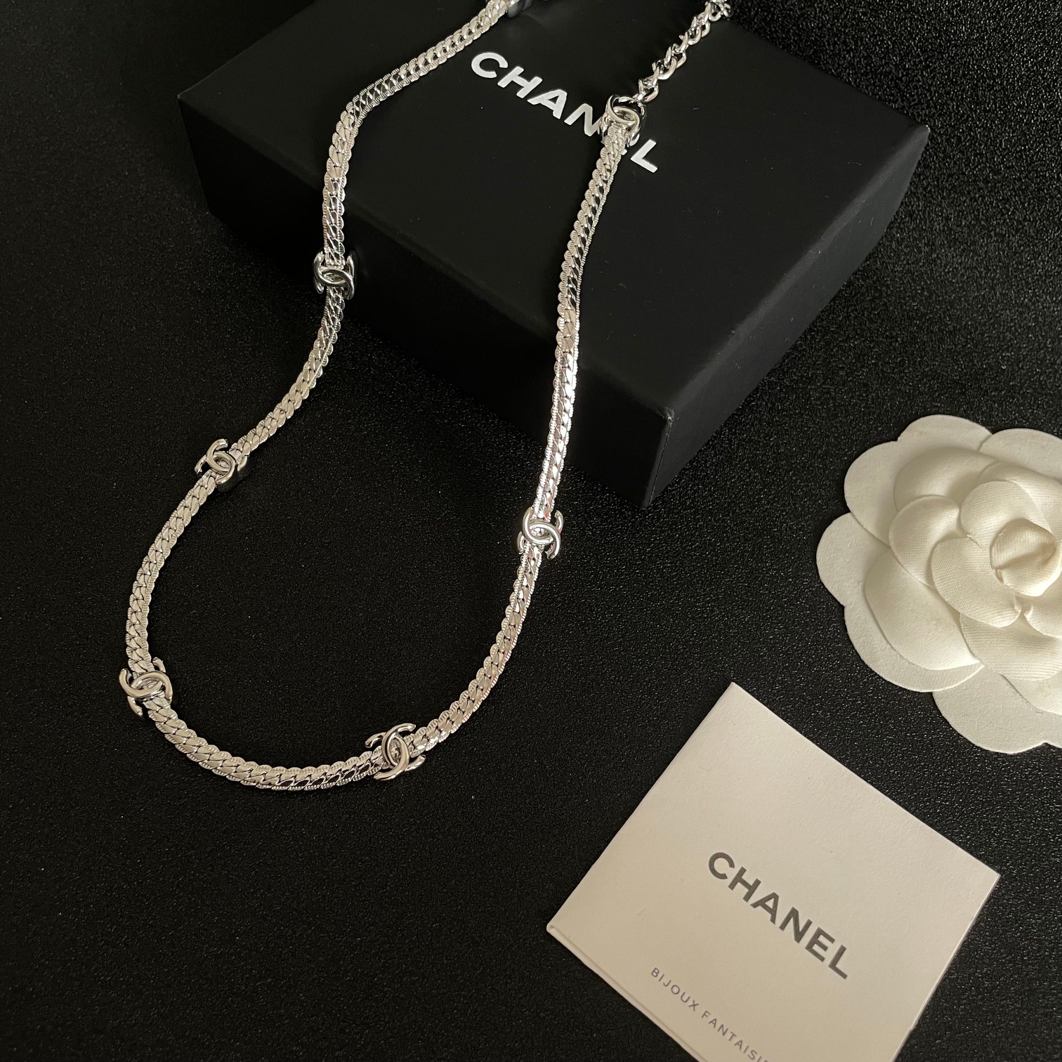 【CHANEL】ネックレス、新しいネックレス万能シンプルファッションオーナメント 241014-BRAND OFF