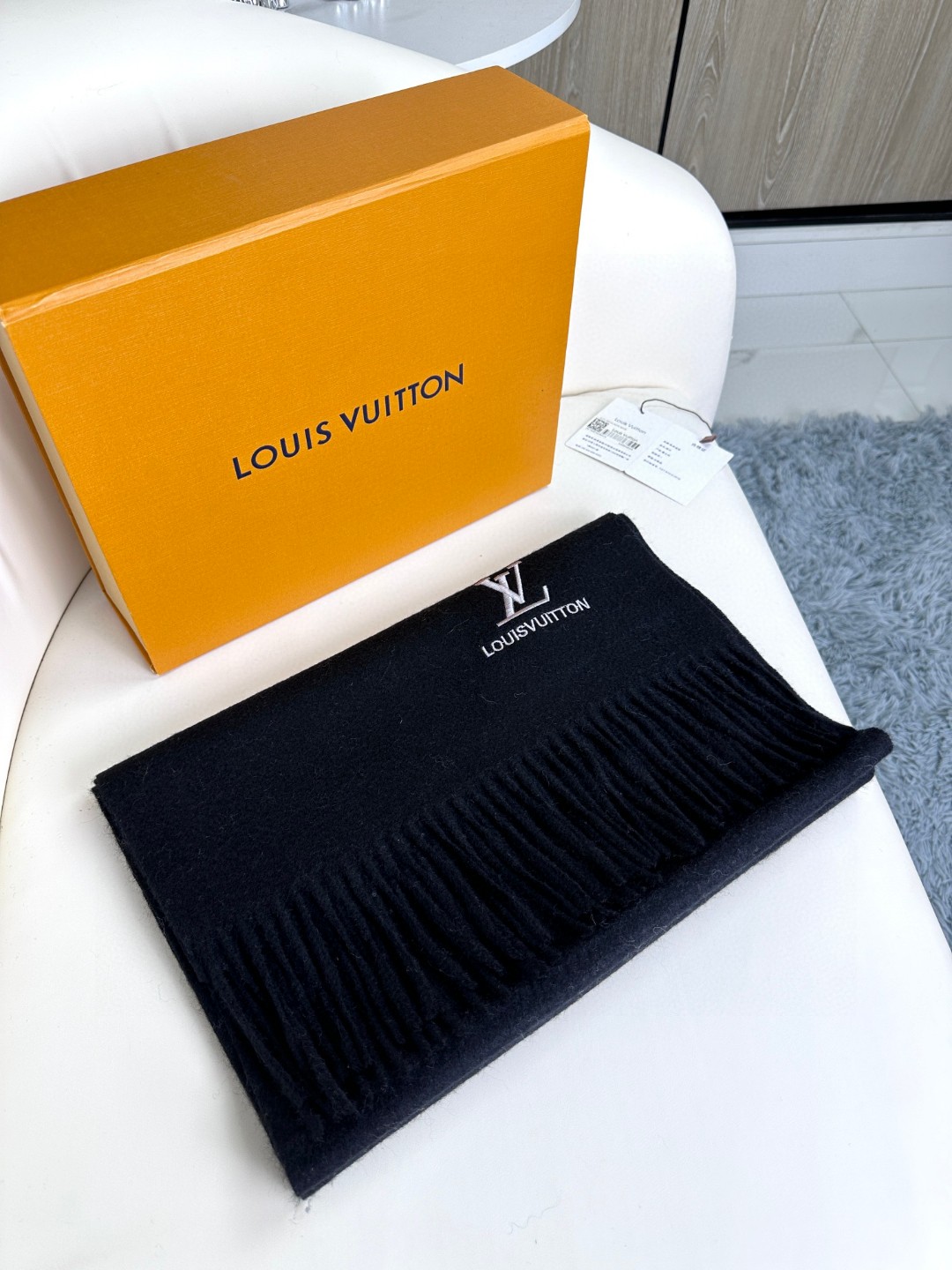 【LV LOUIS VUITTON ルイ·ヴィトン】 スカーフ 35*180cm  241107-BRAND OFF