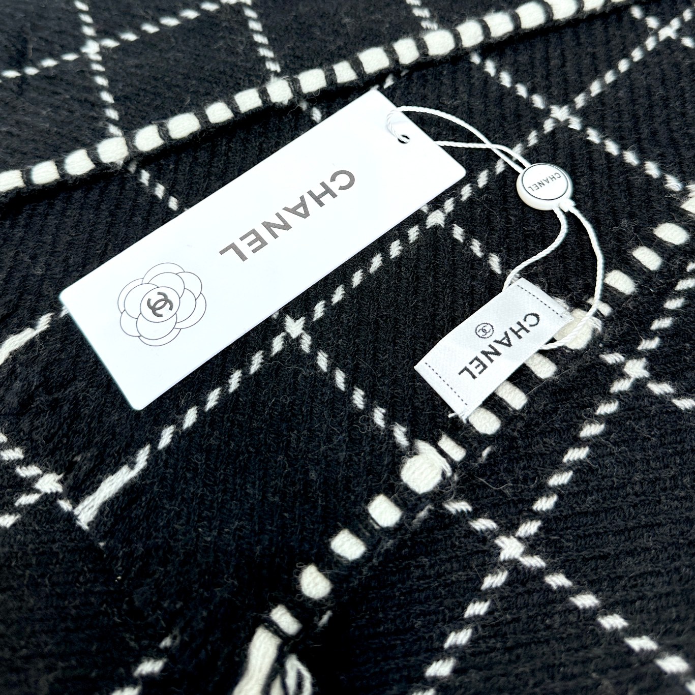 【CHANEL  シャネル 】スカーフ38*185CM 241107-BRAND OFF