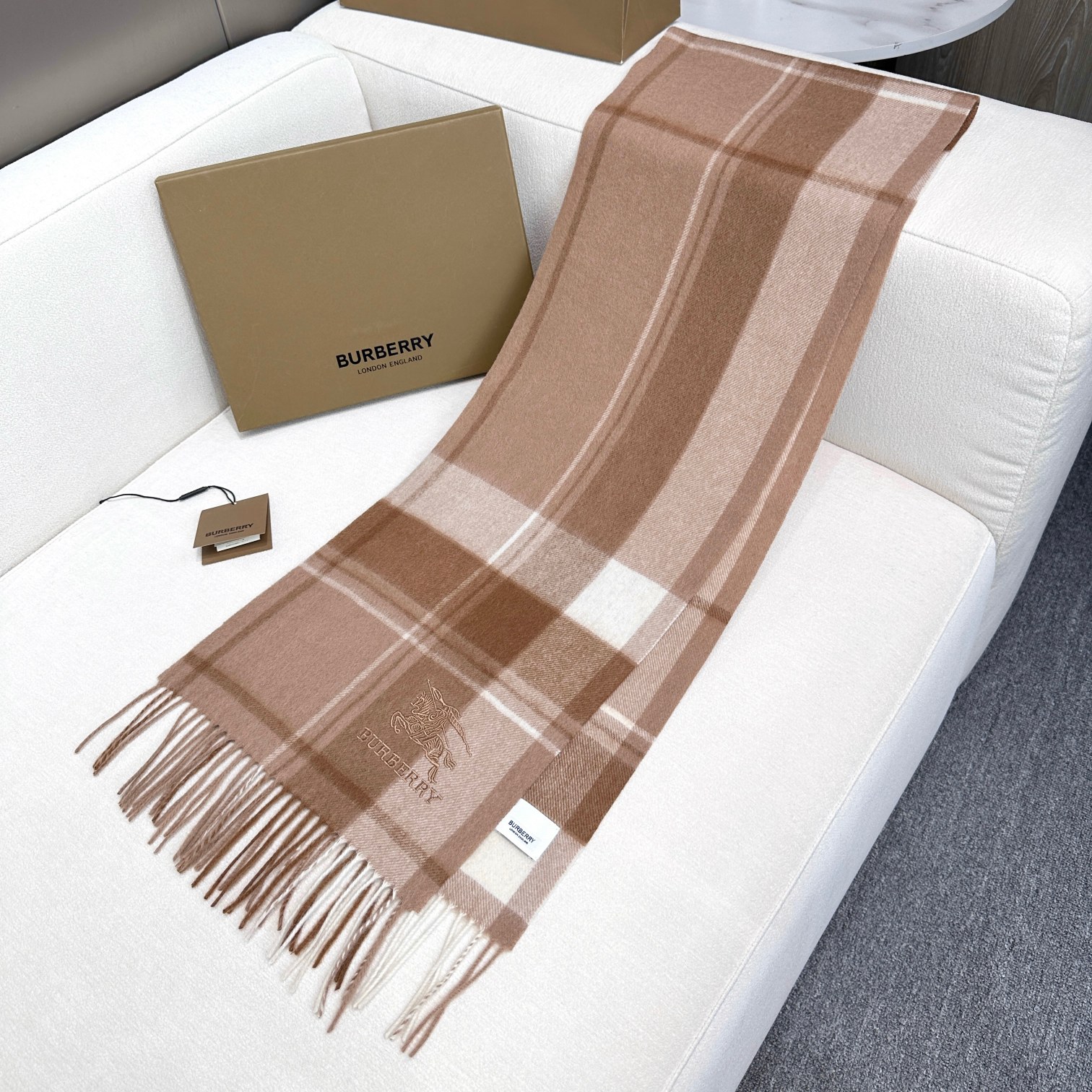 【BURBERRY  バーバリー】スカーフ30*180CM  241108-BRAND OFF