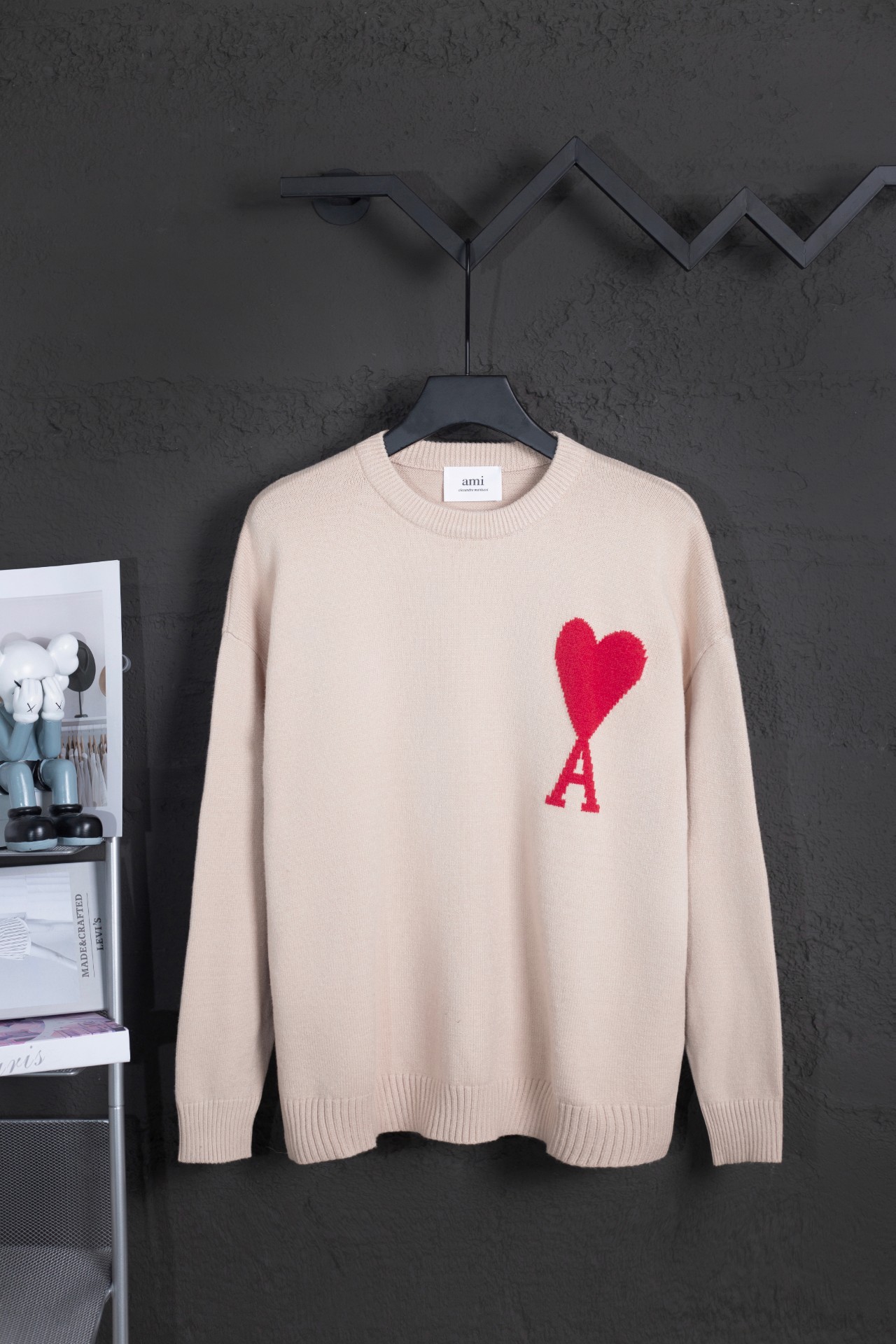 【AMI旗艦店】 セーター 男女兼用 ご好評に付き再入荷！-BRAND OFF