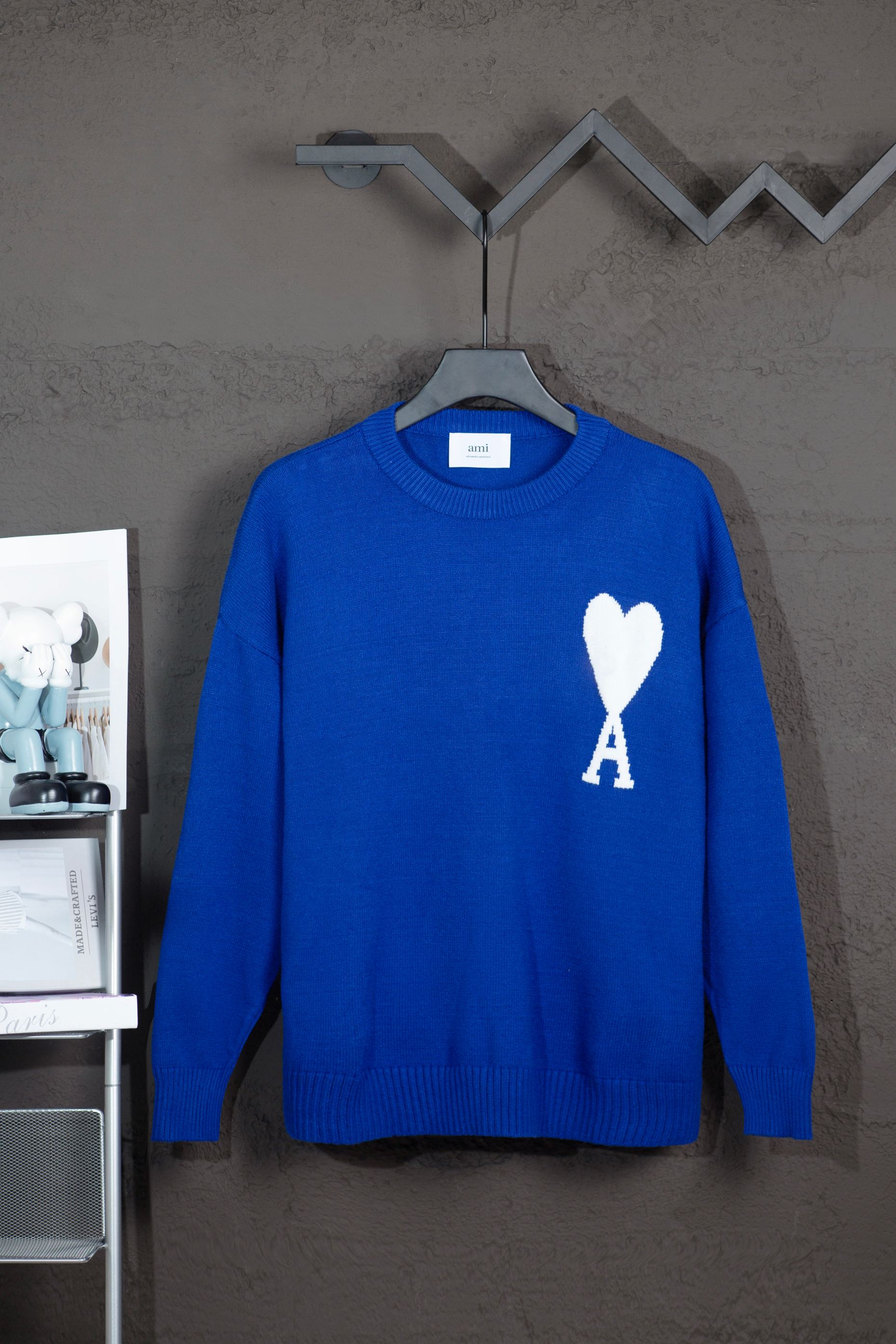 【AMI旗艦店】 セーター 男女兼用 ご好評に付き再入荷！-BRAND OFF