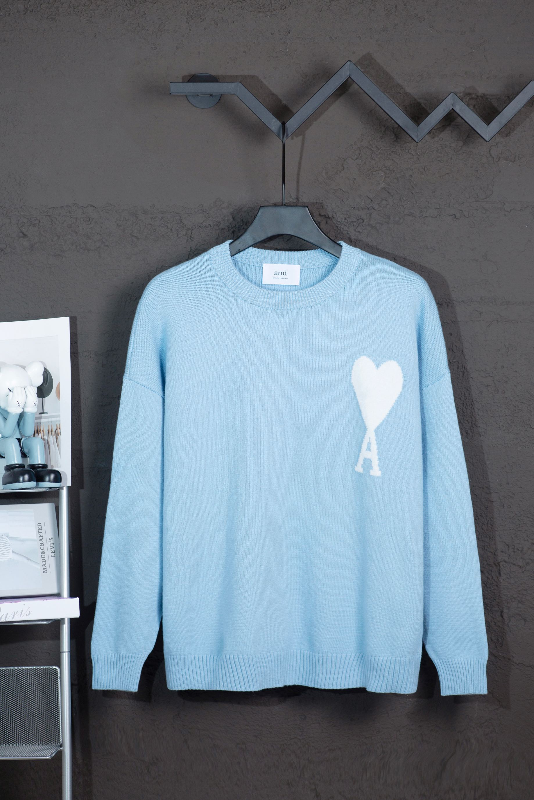 【AMI旗艦店】 セーター 男女兼用 ご好評に付き再入荷！-BRAND OFF