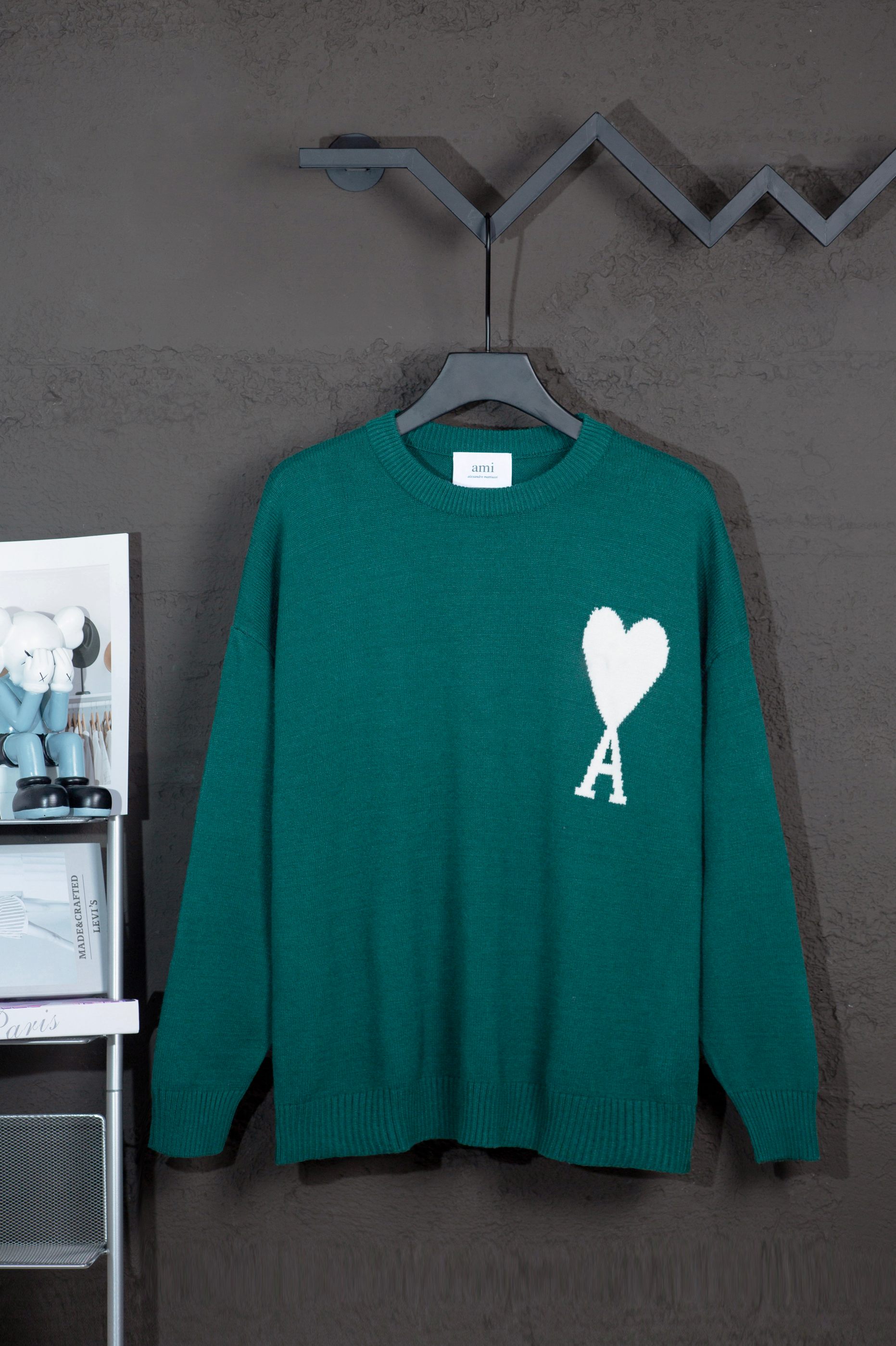 【AMI旗艦店】 セーター 男女兼用 ご好評に付き再入荷！-BRAND OFF