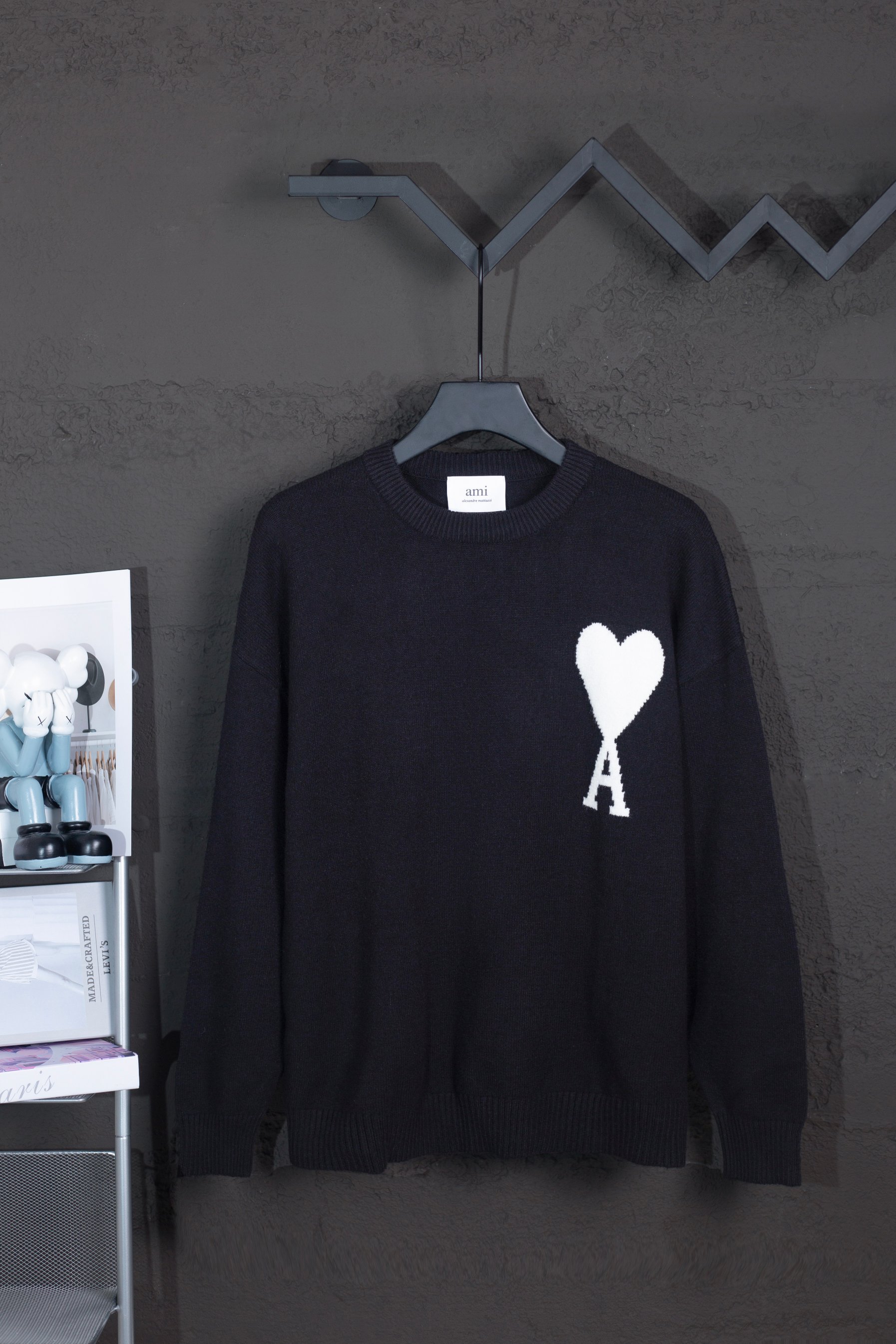 【AMI旗艦店】 セーター 男女兼用 ご好評に付き再入荷！-BRAND OFF