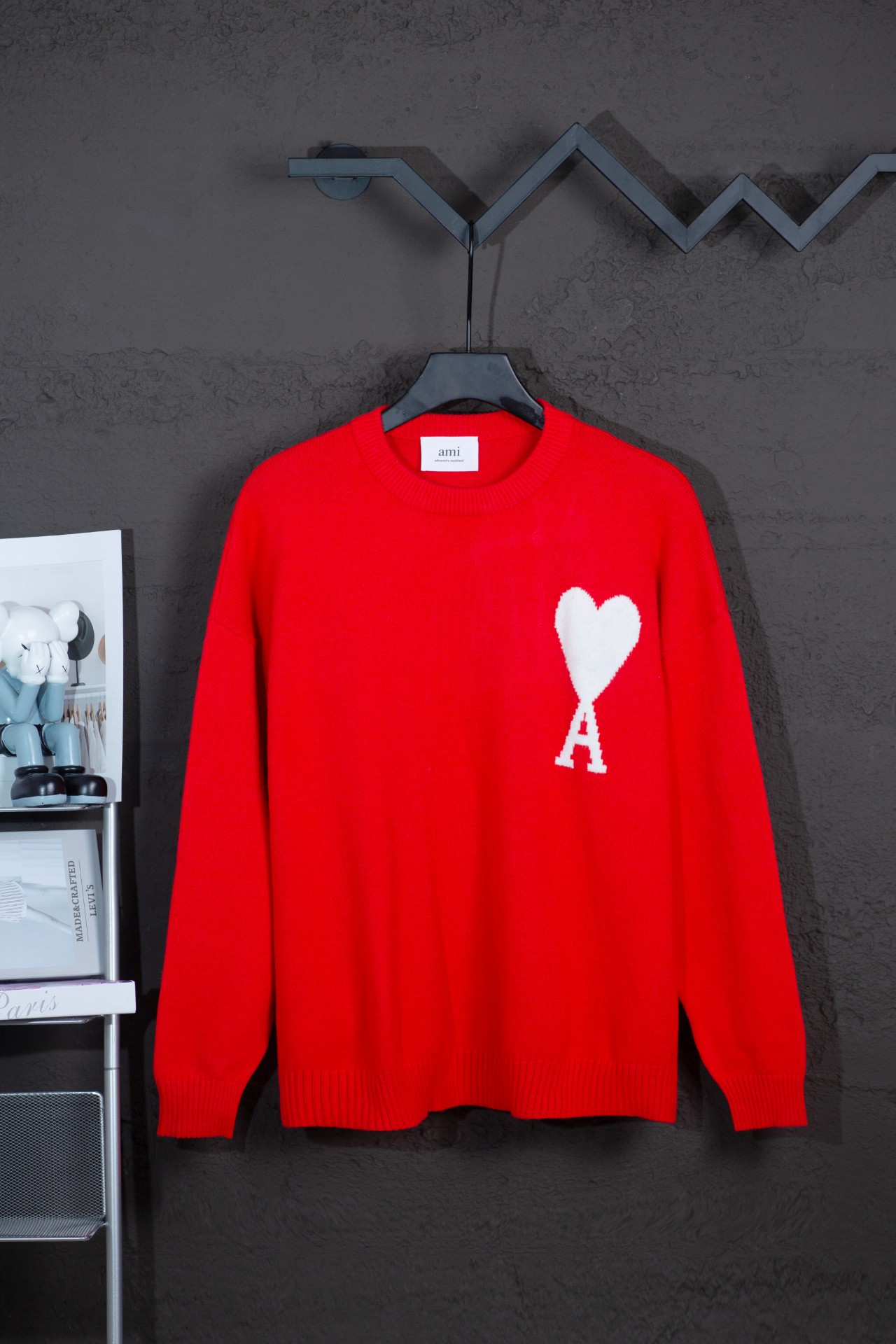 【AMI旗艦店】 セーター 男女兼用 ご好評に付き再入荷！-BRAND OFF