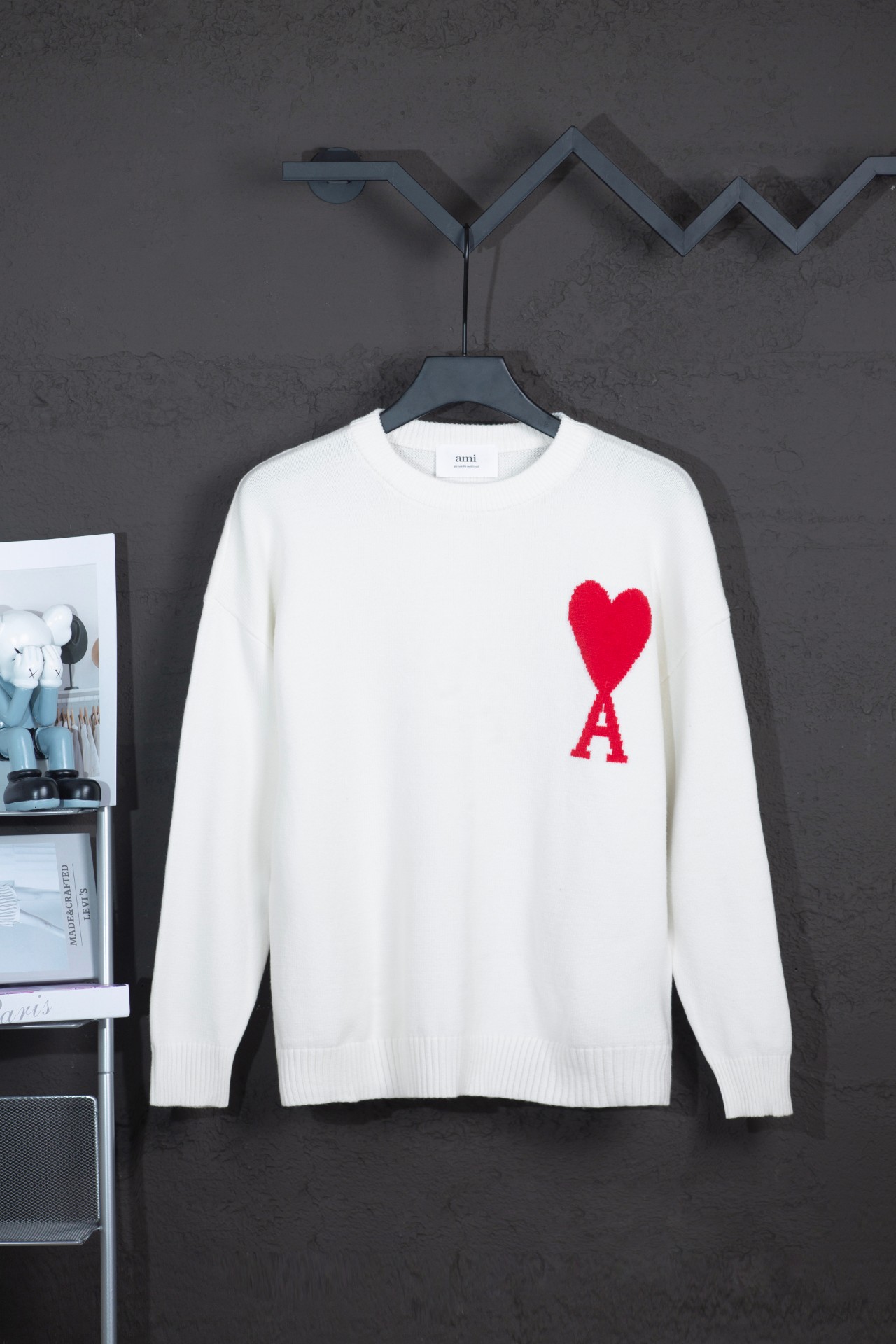 【AMI旗艦店】 セーター 男女兼用 ご好評に付き再入荷！-BRAND OFF