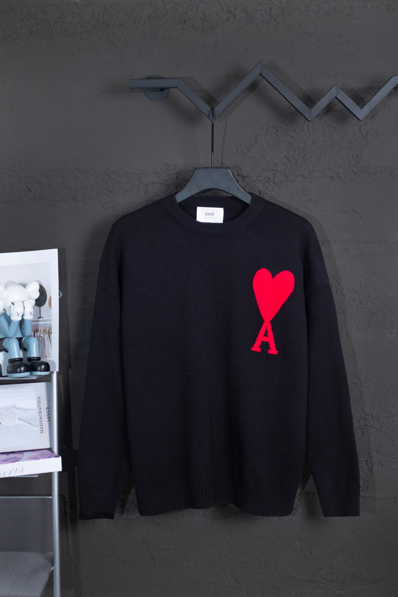 【AMI旗艦店】 セーター 男女兼用 ご好評に付き再入荷！-BRAND OFF