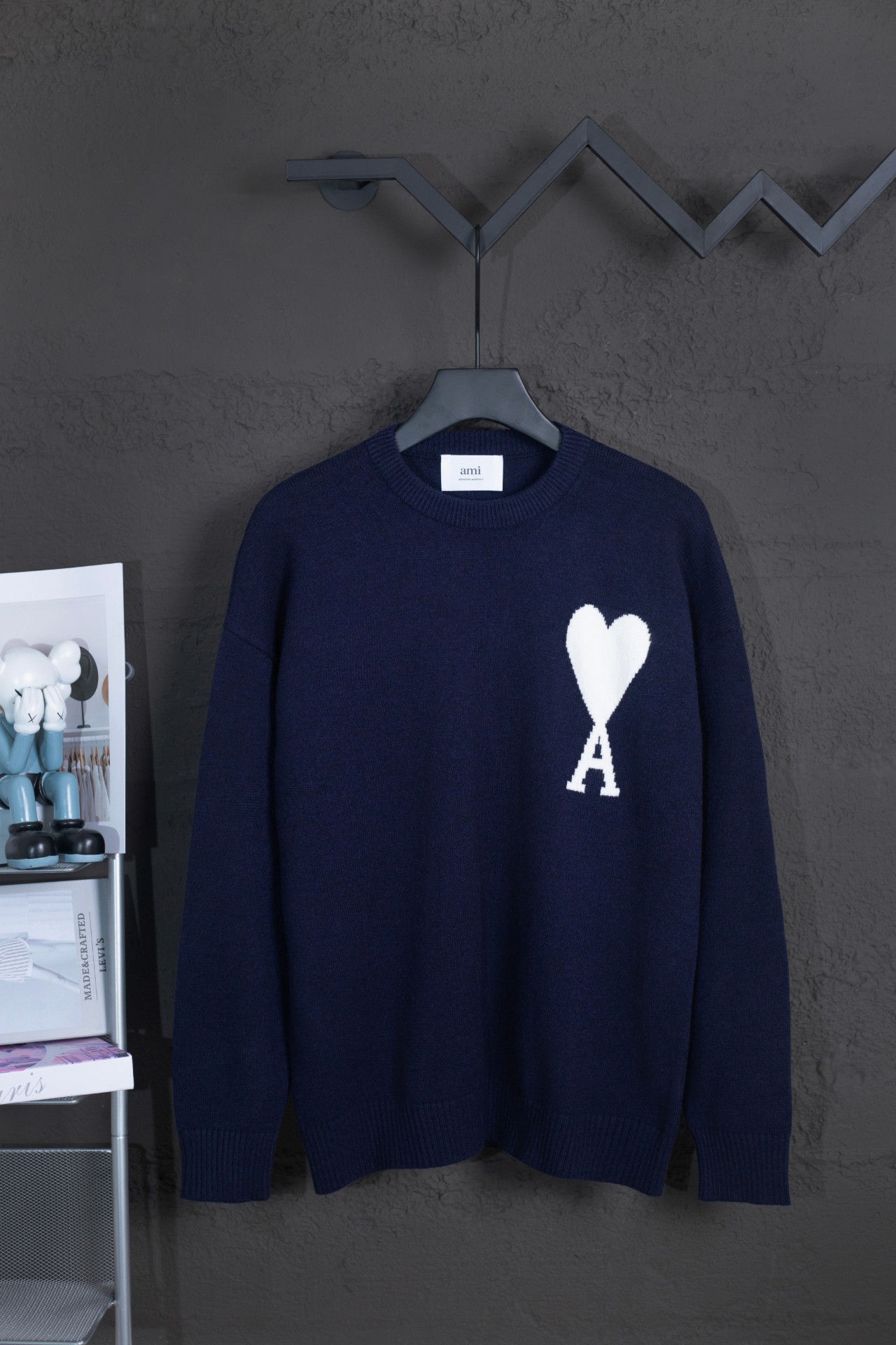 【AMI旗艦店】 セーター 男女兼用 ご好評に付き再入荷！-BRAND OFF