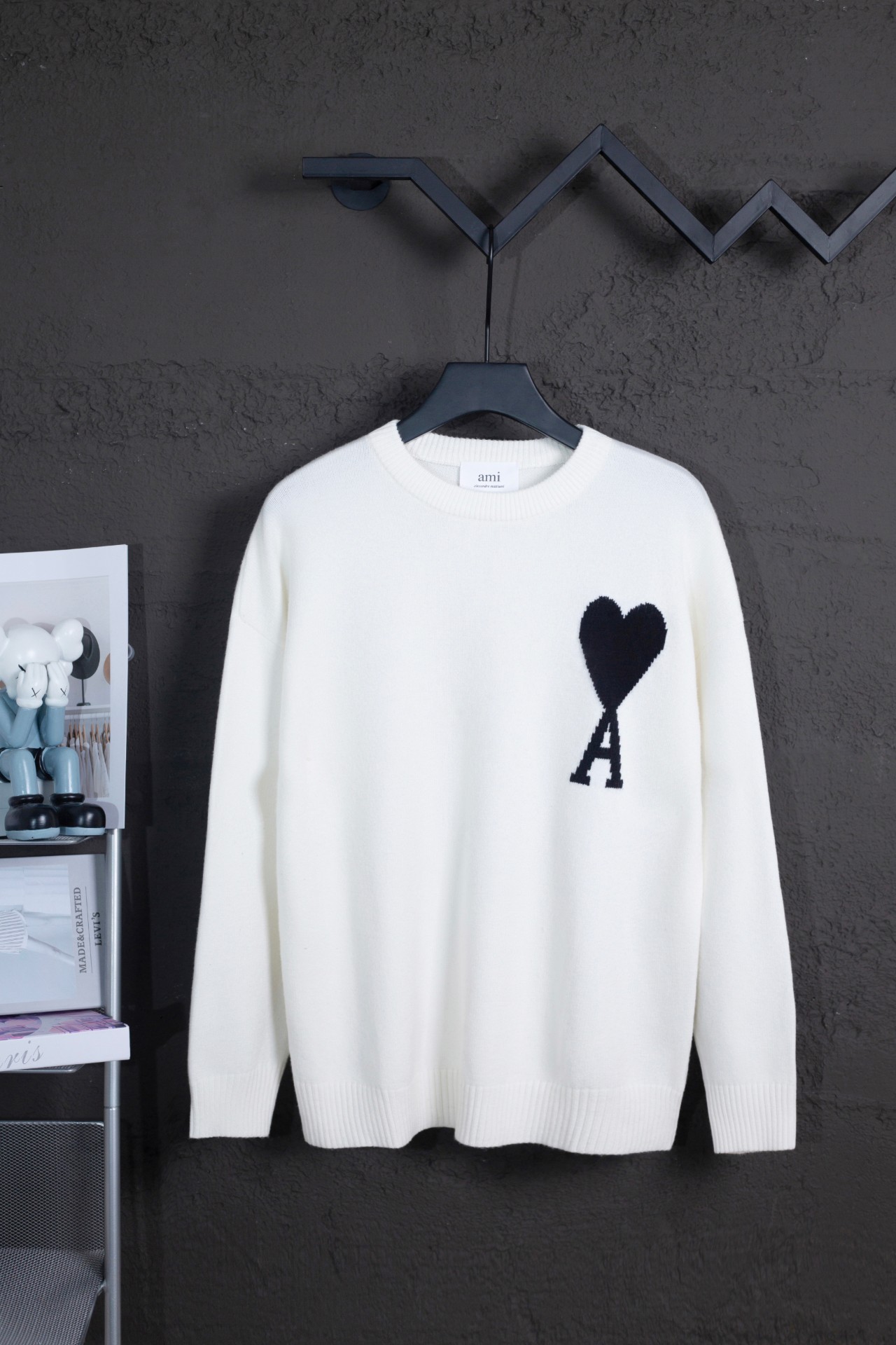 【AMI旗艦店】 セーター 男女兼用 ご好評に付き再入荷！-BRAND OFF