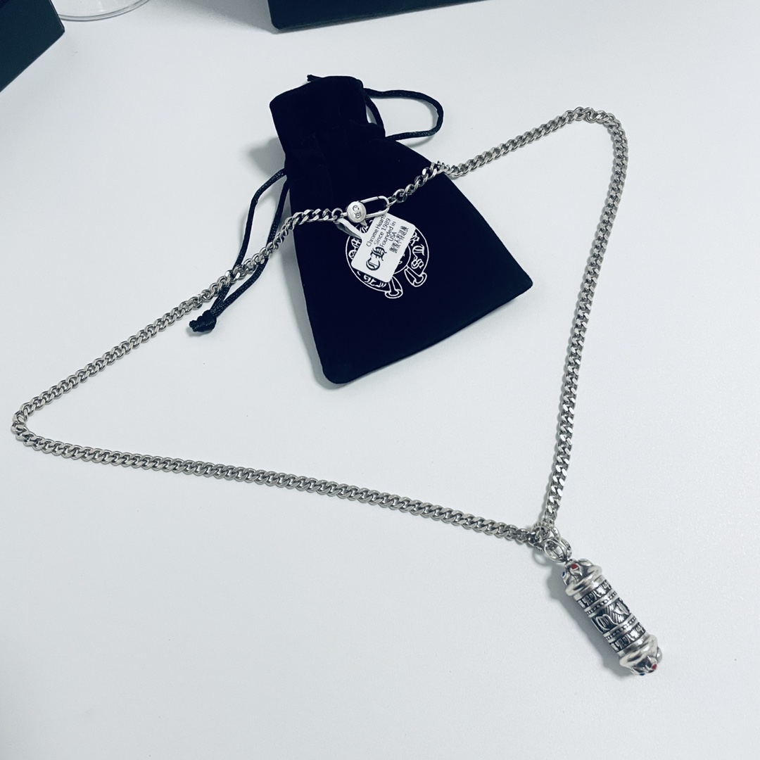 【CHROME HEARTS】クロムハーツ、新しいネックレス万能シンプルファッションオーナメント-BRAND OFF