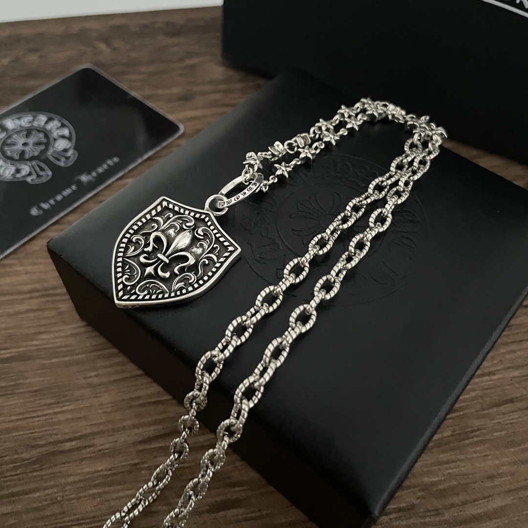 【CHROME HEARTS 】ネックレス、新しいネックレス万能シンプルファッションオーナメント-BRAND OFF