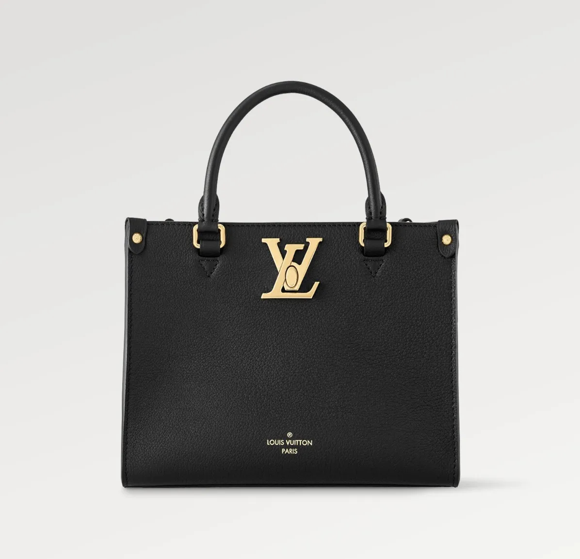 LV レザー スクエア トート ロック＆ゴー ブラック ホワイト M22311 M23637-BRAND OFF