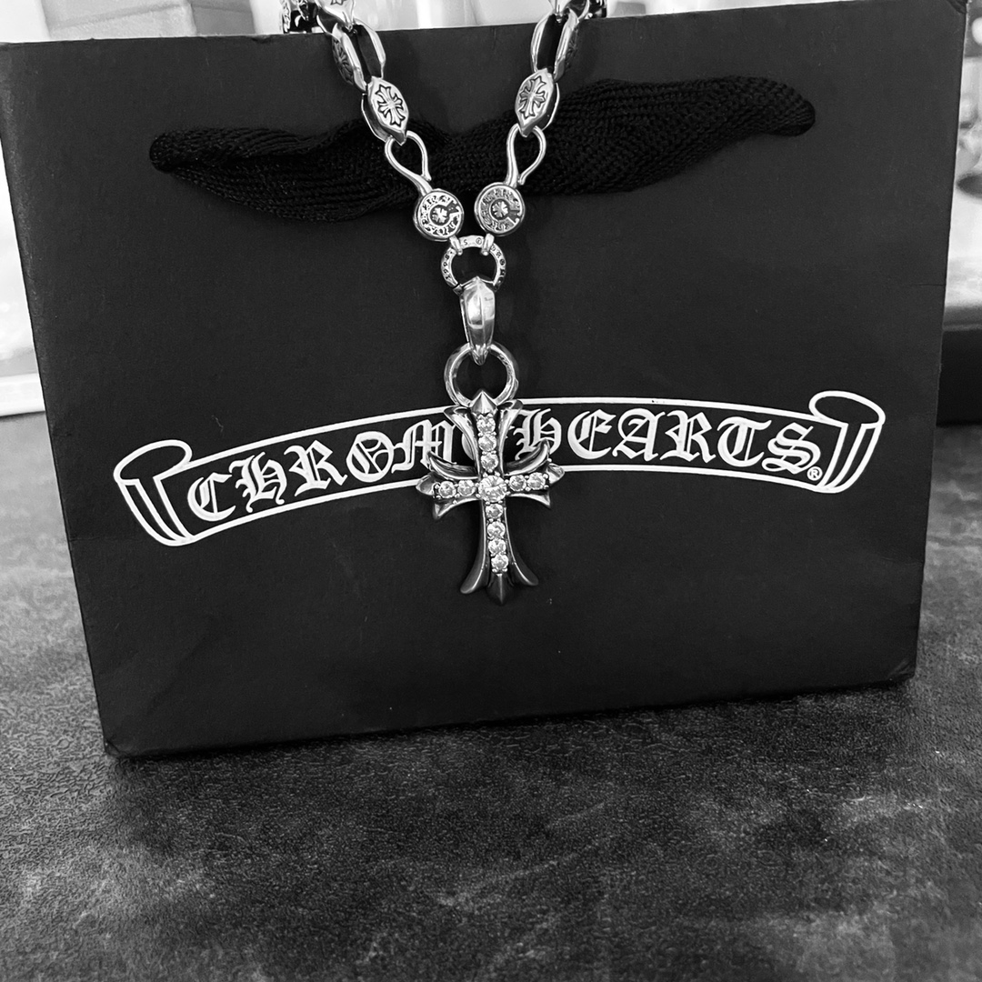 【CHROME HEARTS 】ネックレス、新しいネックレス万能シンプルファッションオーナメント-BRAND OFF