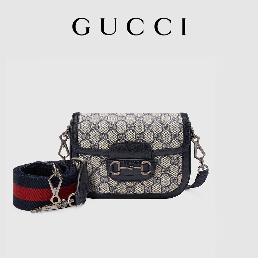 GUCCI〔グッチ ホースビット 1955〕ミニバッグ 20 X 15 CM-BRAND OFF