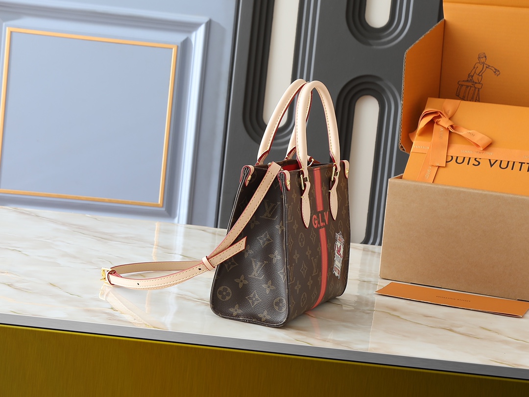 LOUIS VUITTON ルイヴィトン OnTheGo ハンドバッグ-BRAND OFF