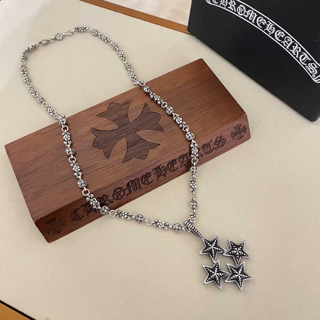 【Chrome Hearts】ネックレス、新しいネックレス万能シンプルファッションオーナメント-BRAND OFF