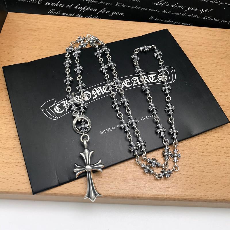 CHROME HEARTS （クロムハーツ） クロス ネックレス 70CM-BRAND OFF