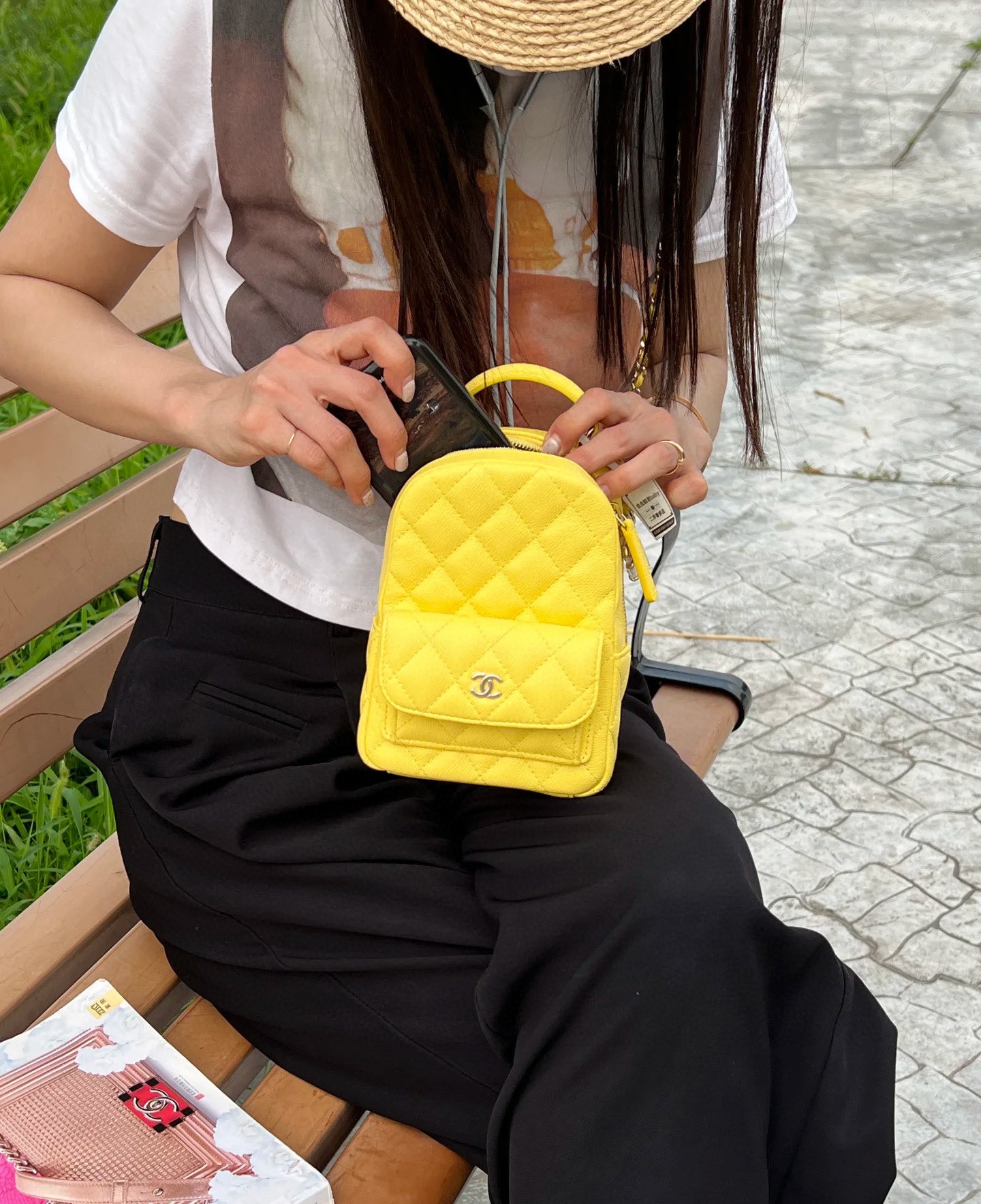 【CHANEL公式旗艦店】シャネル MINI 24C 小さいバッグ バックパック-BRAND OFF