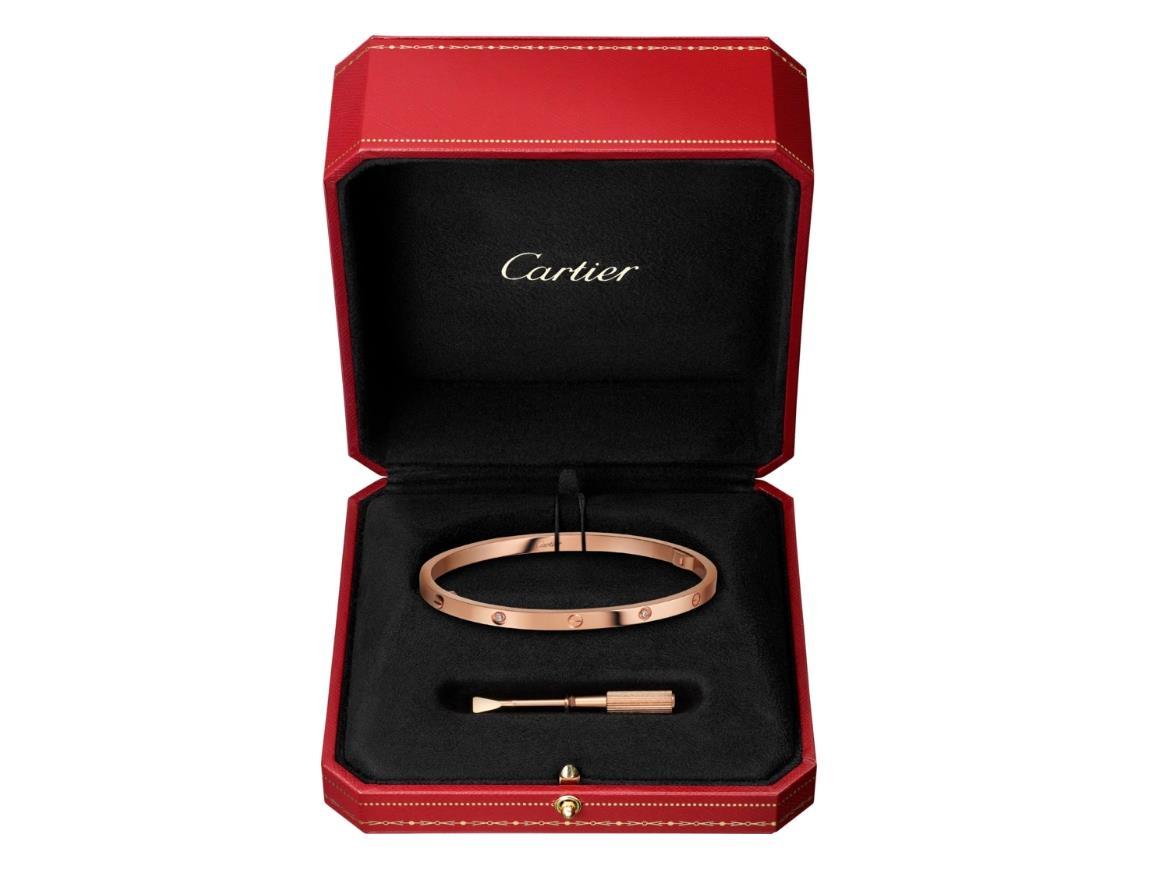 【Cartier】カルティエ LOVE BRACELET, SMALL MODEL, 6 DIAMONDS ブレスレット、SM、ダイヤモンド6個-BRAND OFF