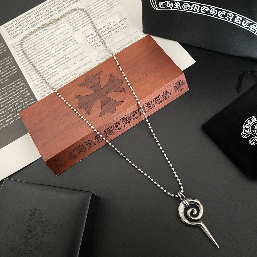 【Chrome Hearts】ネックレス、新しいネックレス万能シンプルファッションオーナメント-BRAND OFF