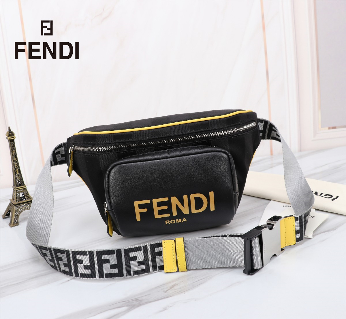 【FENDI公式 旗艦店】 フェンディ チェストバッグ 当日出荷 好評に付き再入荷！18*20*7CM-BRAND OFF