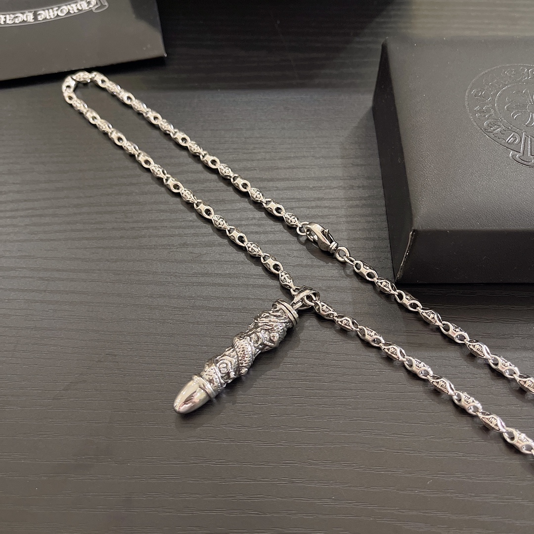 【CHROME HEARTS】ネックレス、新しいネックレス万能シンプルファッションオーナメント-BRAND OFF