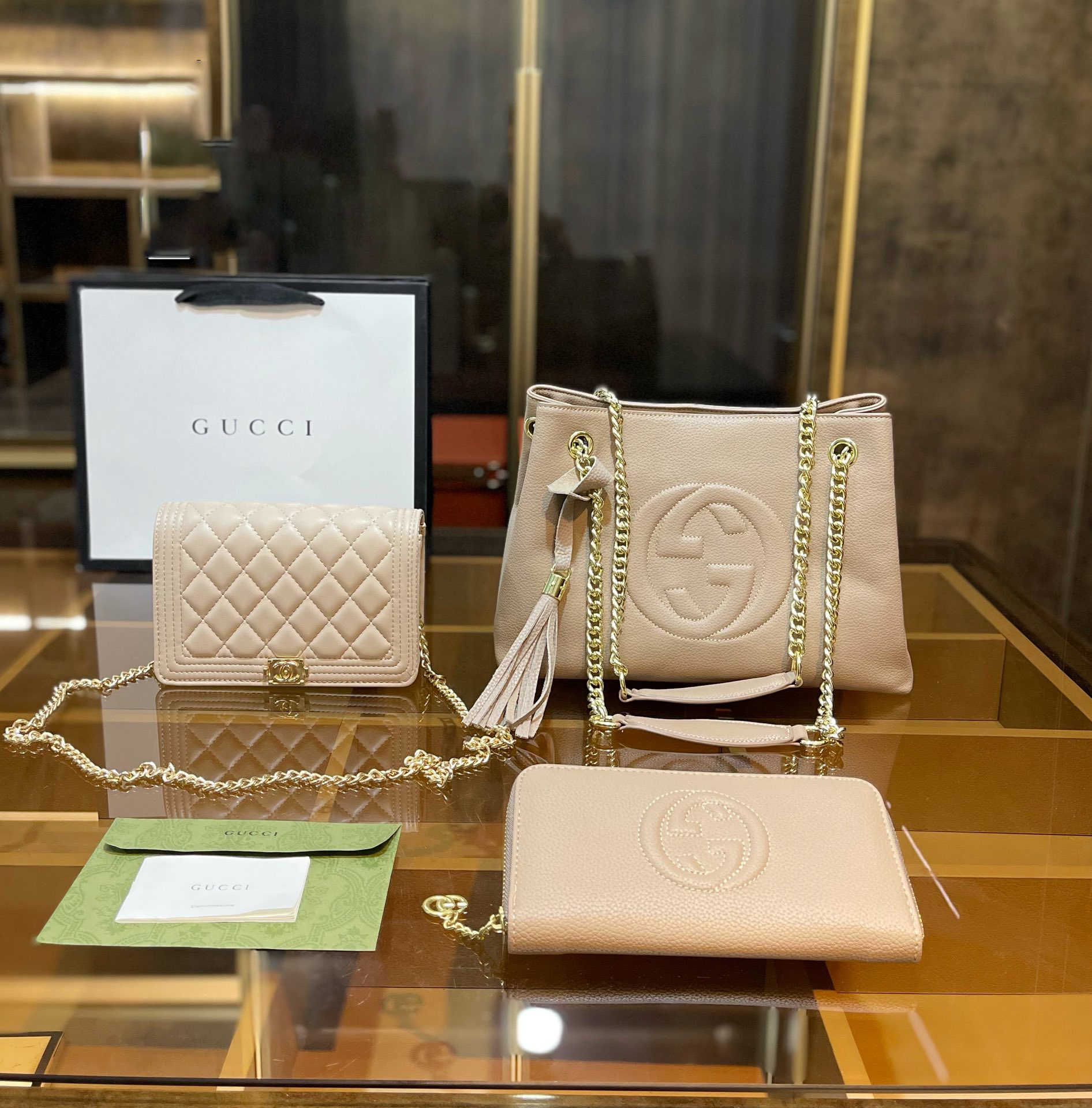 累積売上総額第１位【GUCCI★グッチ】GG3点セット お得-BRAND OFF
