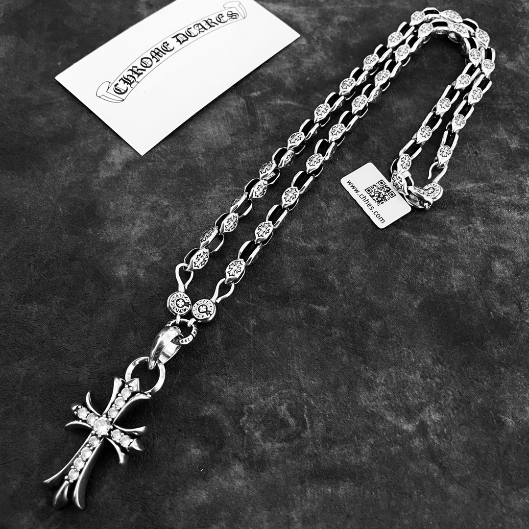 【CHROME HEARTS 】ネックレス、新しいネックレス万能シンプルファッションオーナメント-BRAND OFF