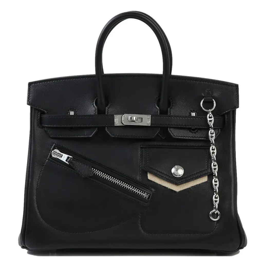 【新品】HERMES エルメス 限定版 バーキン ロック 25 ハンドバッグ-BRAND OFF