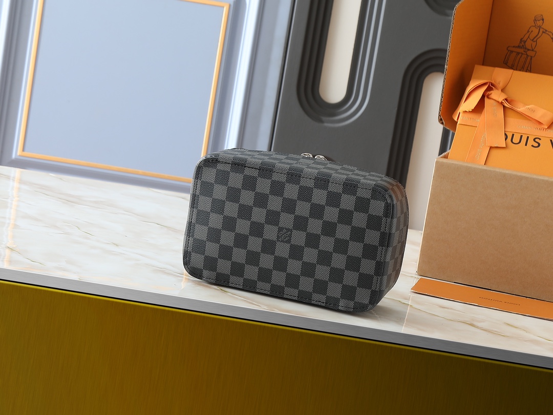 LOUIS VUITTON ルイヴィトン M43689 収納ボックス 化粧ポーチ-BRAND OFF