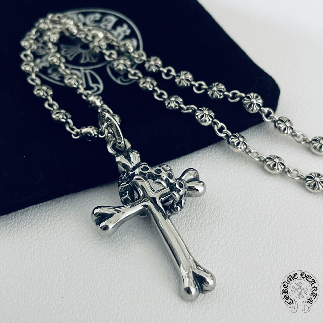 【CHROME HEARTS 】ネックレス、新しいネックレス万能シンプルファッションオーナメント-BRAND OFF