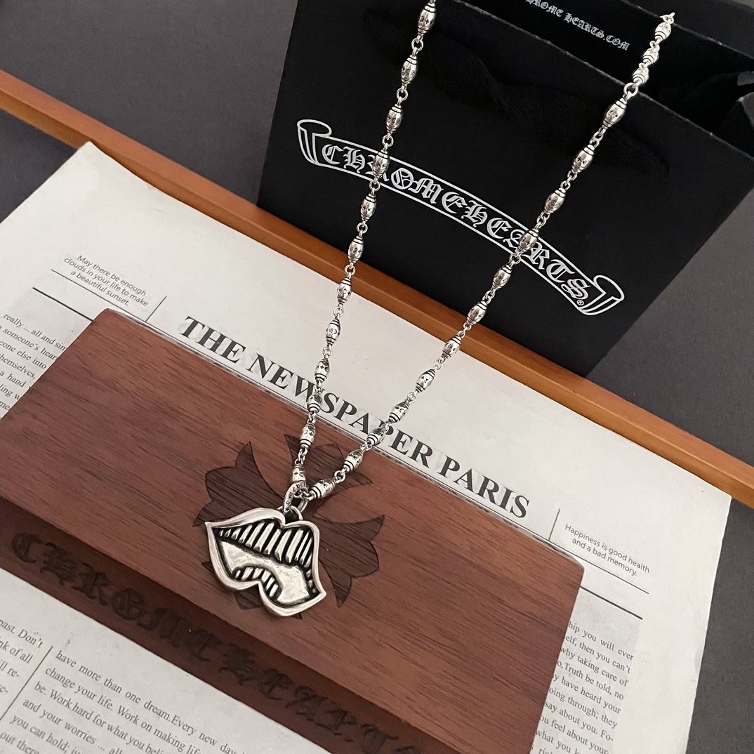 【Chrome Hearts】ネックレス、新しいネックレス万能シンプルファッションオーナメント-BRAND OFF