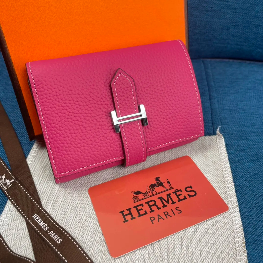 HERMÈS 三つ折り財布 8カラー 10X12CM-BRAND OFF