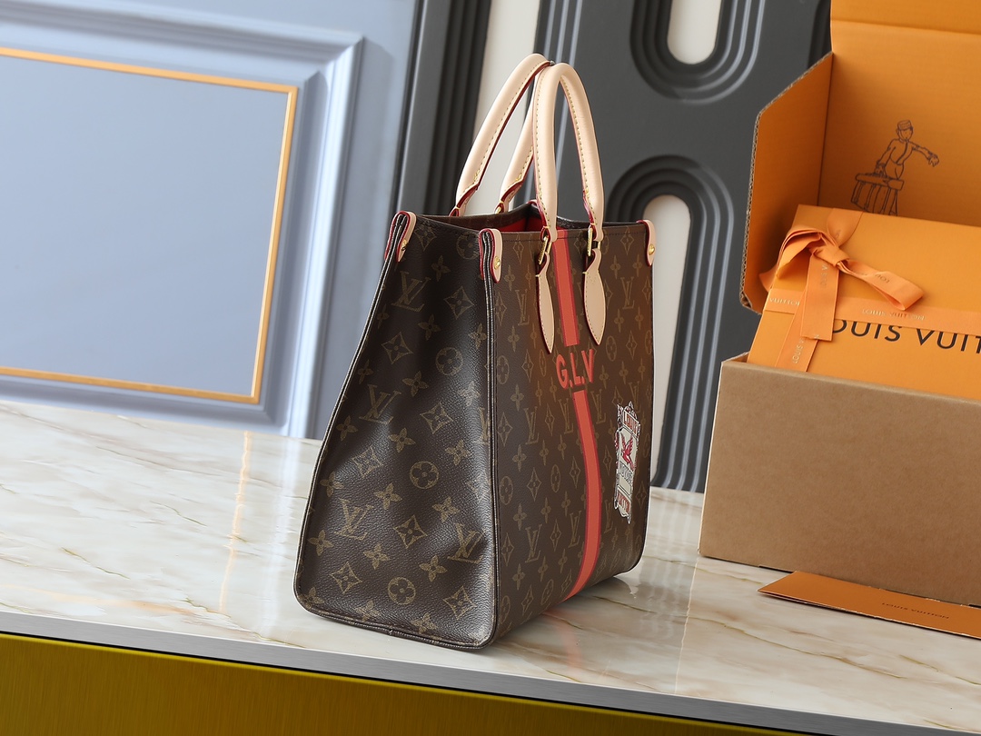 LOUIS VUITTON ルイヴィトン OnTheGo ハンドバッグ-BRAND OFF