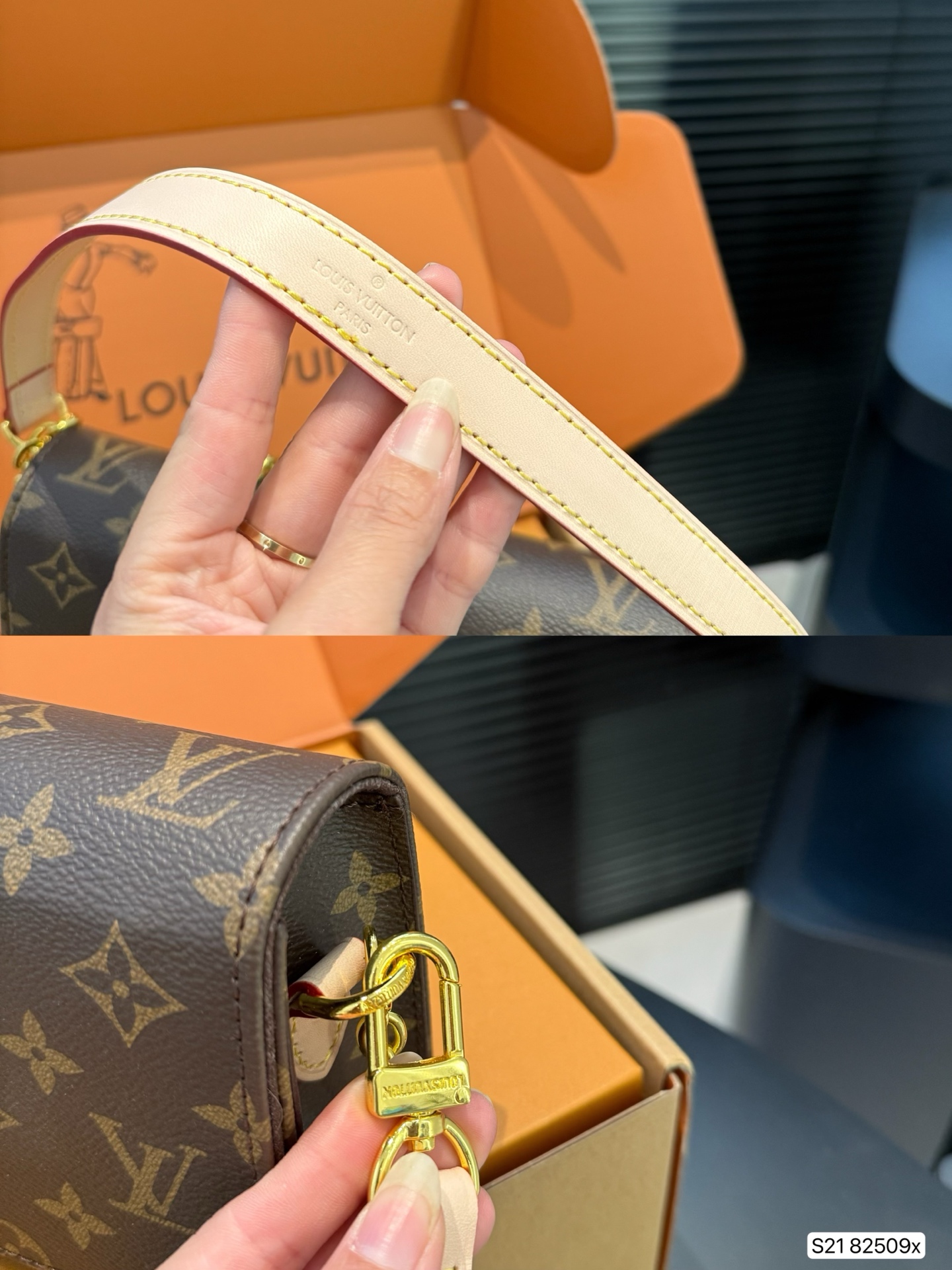 【LOUIS VUITTON旗艦店】ルイヴィトン Wallet On Chain Lily ハンドバッグ M82509-BRAND OFF