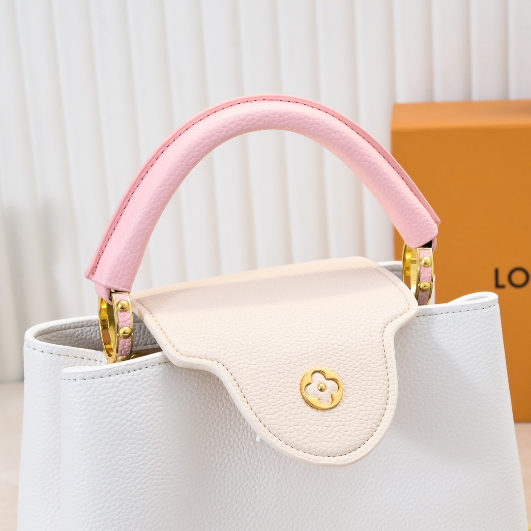 LOUIS VUITTON ルイヴィトン CAPUCINES BB ハンドバッグ M11343-BRAND OFF