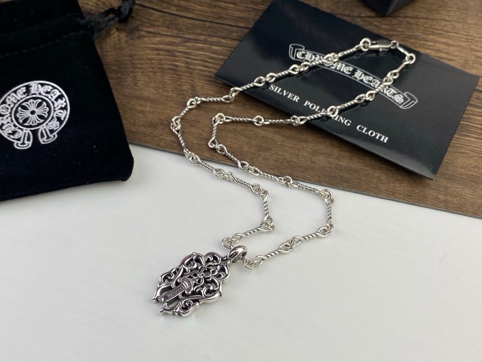 【CHROME HEARTS】ネックレス、新しいネックレス万能シンプルファッションオーナメント-BRAND OFF