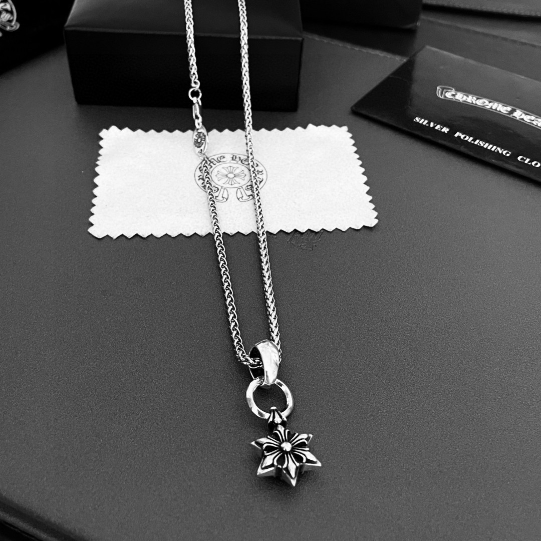 【Chrome Hearts】ネックレス、新しいネックレス万能シンプルファッションオーナメント-BRAND OFF