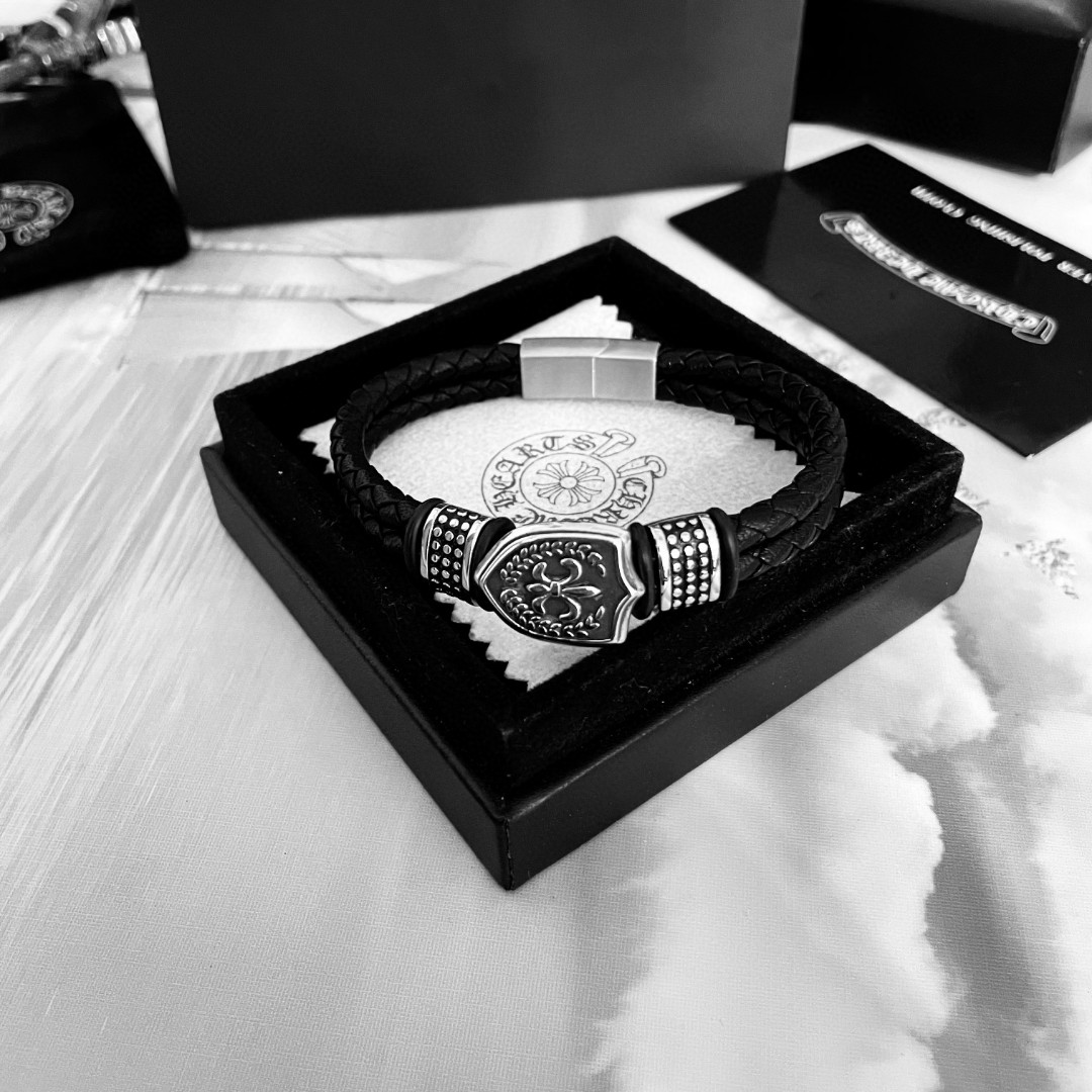 【 CHROME HEARTS 】ブレスレット、ファッションシンプルなスタイル-BRAND OFF