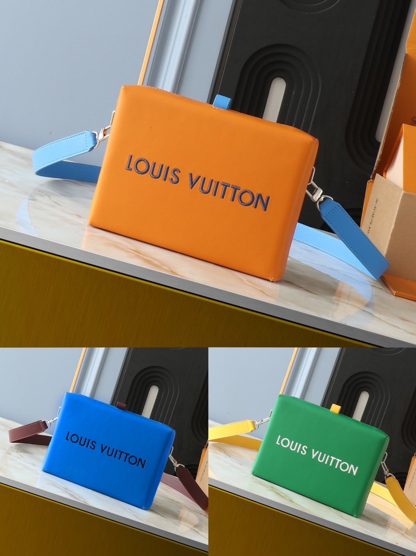 LOUIS VUITTON ルイヴィトン Shopper クロスボディバッグ M24455-BRAND OFF