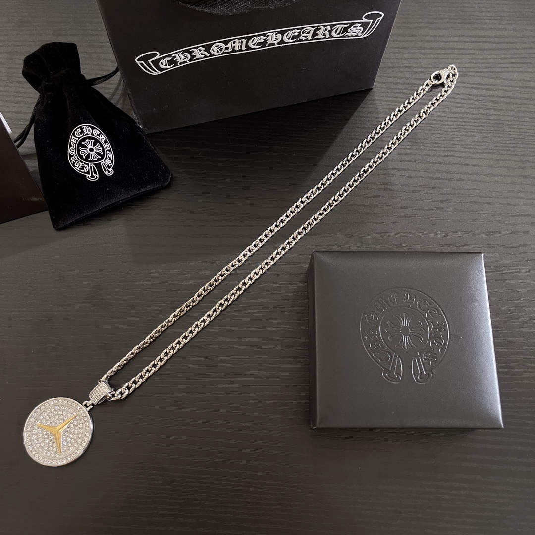 【CHROME HEARTS】ネックレス、新しいネックレス万能シンプルファッションオーナメント-BRAND OFF