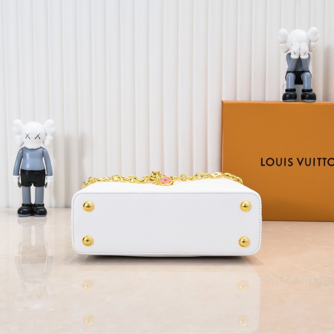LOUIS VUITTON ルイヴィトン CAPUCINES BB ハンドバッグ M11343-BRAND OFF